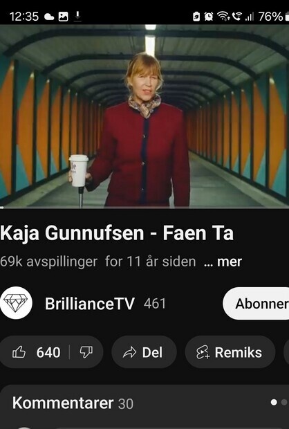 Faen ta! m Kaja Gunnufsen