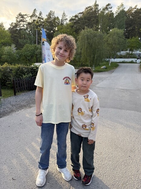 Inspelningsdag med Gusten