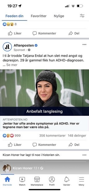 Intervju om adhd