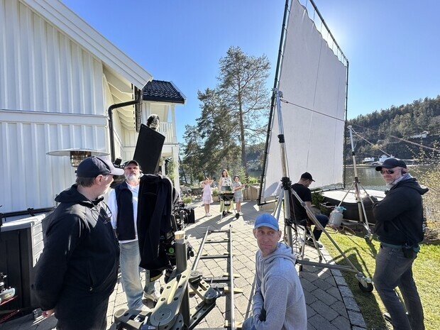 På location