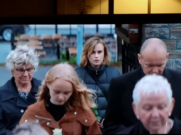 På vei inn i kirken På vei inn i kirken