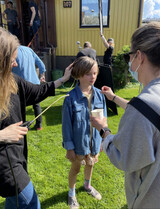 Filminspelning med mina systrar