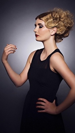 Hårmodell Björn Axén Hårmodell Björn Axén