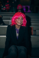 Performance i forkant av filmpremiere. Performance i forkant av filmpremiere.