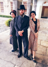 Vita and Virginia shooting in The national gallery
