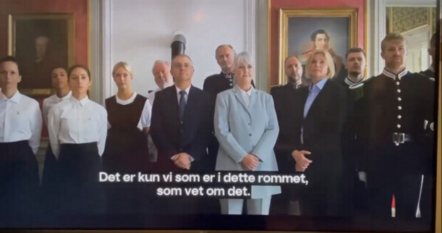 Statsansatt på slottet