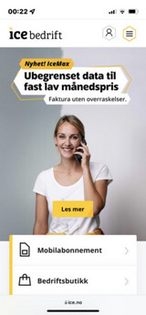 Reklame for Ice Reklame for Ice