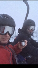 Alpint, kaffe og snøvær Alpint, kaffe og snøvær