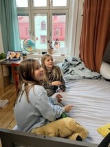 Inspelningsdag med min syster och Giants & Toys