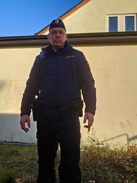 Uniformerad polis