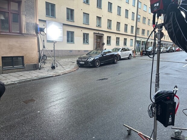 Mercedes med som statist