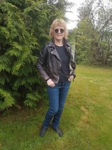 Briller og jakke Briller og jakke