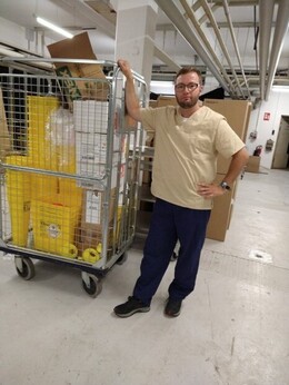 Nede fra kælderen på Hospitalet Nede fra kælderen på Hospitalet