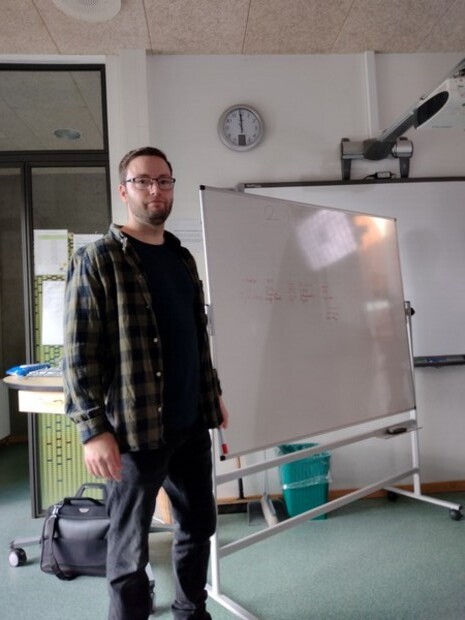 Sjov optagelsesdag Sjov optagelsesdag