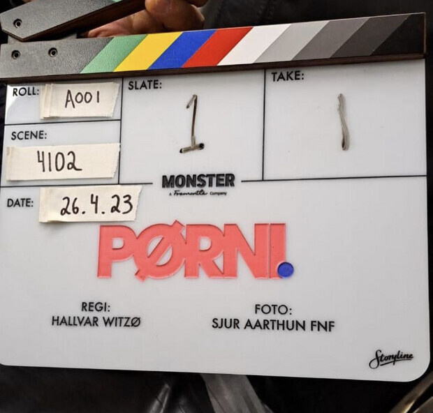 Gøy å få ta del i Pørni - herlig serie