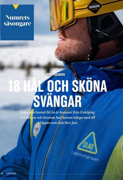 Artikel i SLAO express Artikel i SLAO express