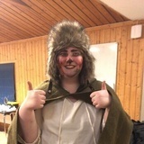 Skrämselaktör i skogen Skrämselaktör i skogen