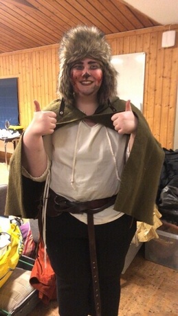 Skrämselaktör i skogen Skrämselaktör i skogen