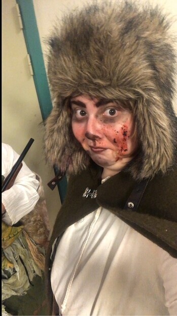 Skrmmas i skog