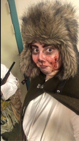 Skrämmas i skog Skrämmas i skog