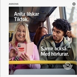 Rolig reklamfilm för SL Rolig reklamfilm för SL
