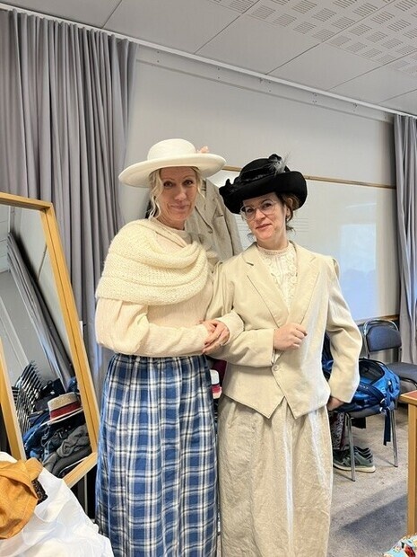 Inför Musikalen om Frigga