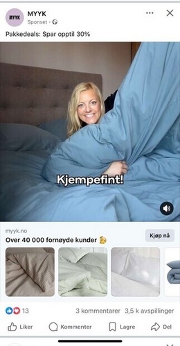 Reklame for Myyk.no Reklame for Myyk.no