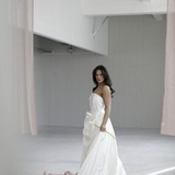 Reklam för bröllopsklänning