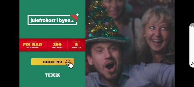 Still fra en reklame for Proud Mary pub.