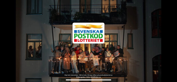 Postkodlotteriets julkampanj