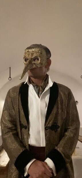Spännande maskeradscen på Tidö Slott