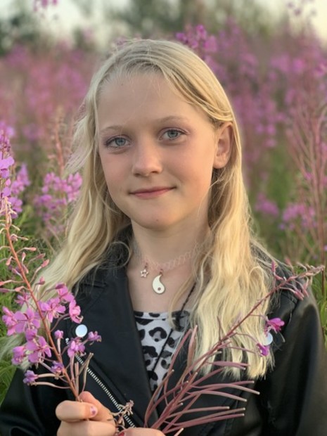 Mig selv som 10 årig Mig selv som 10 årig