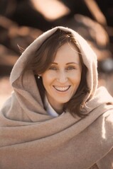 Glad kvinne Glad kvinne