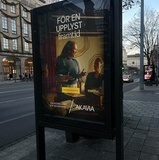 Reklam för fackförbundet AKAVIA Reklam för fackförbundet AKAVIA