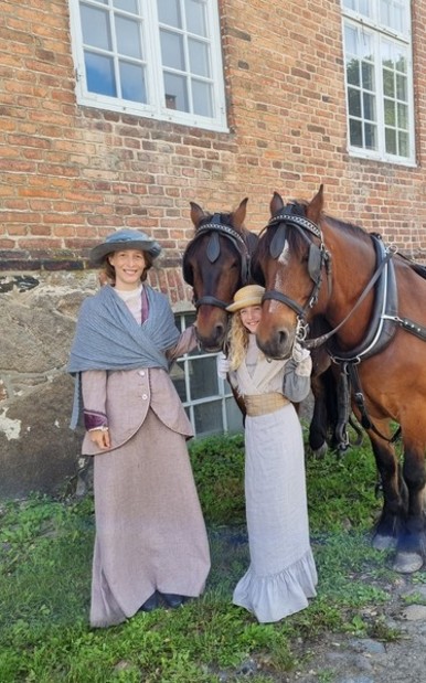 Utrolig fin og morsom dag på sett.