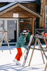 Modell i Fjord Norge kampanje