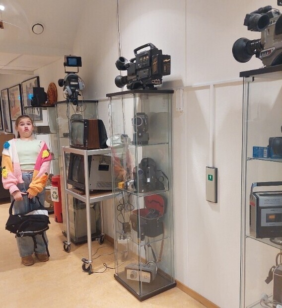 Gøy på filminnspilling