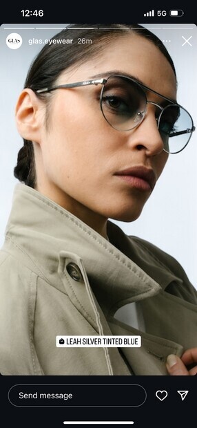Modelljobb Glas eyewear Modelljobb Glas eyewear