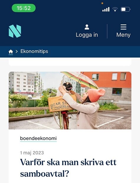 Modelljobb Nordax