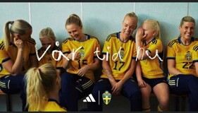Adidas reklamkampanj, svenska damlandslaget VM2023 Adidas reklamkampanj, svenska damlandslaget VM2023