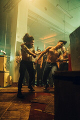 Fight club inspirert musikk video