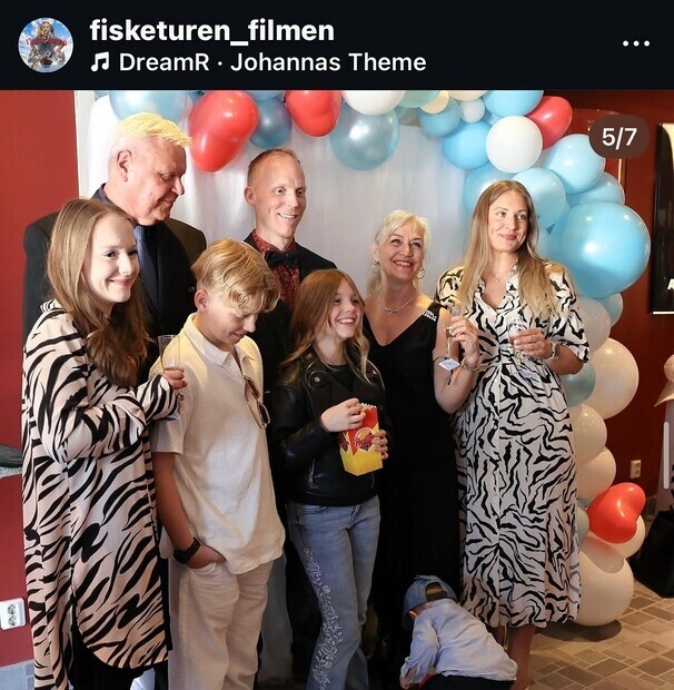 Frsta filmvisning p lokala bion