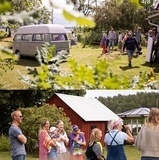 Avtackning efter dagens inspelning Avtackning efter dagens inspelning