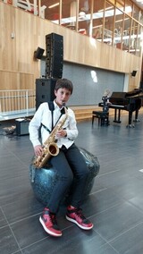 Saxaphone konsert I Lier kulturscene
