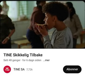 Reklamefilm for Tine Reklamefilm for Tine