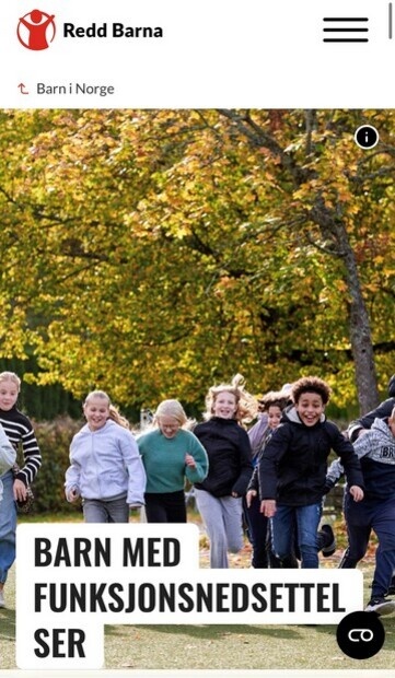 Modelloppdrag for Redd Barna