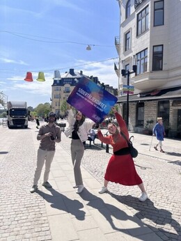 Härlig filminspelning! Härlig filminspelning!