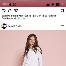 Modell för lager 157 kids