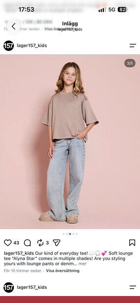 Modell lager157 kids