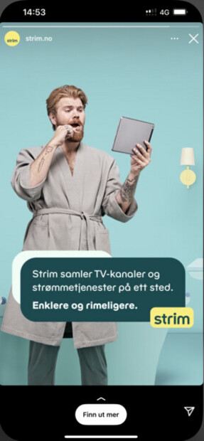 Reklame for STRIM 2/2 Reklame for STRIM 2/2